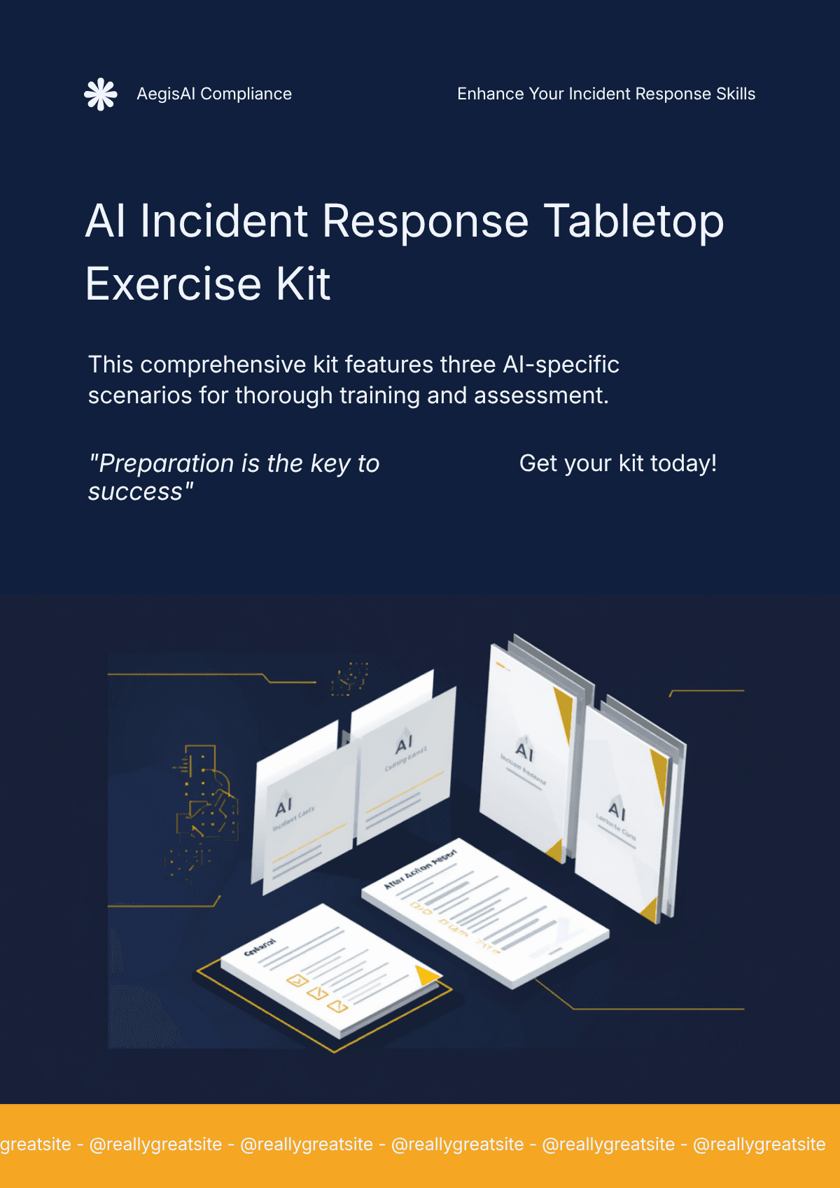 AI Incident Response Tabletop Exercise Kit cover
